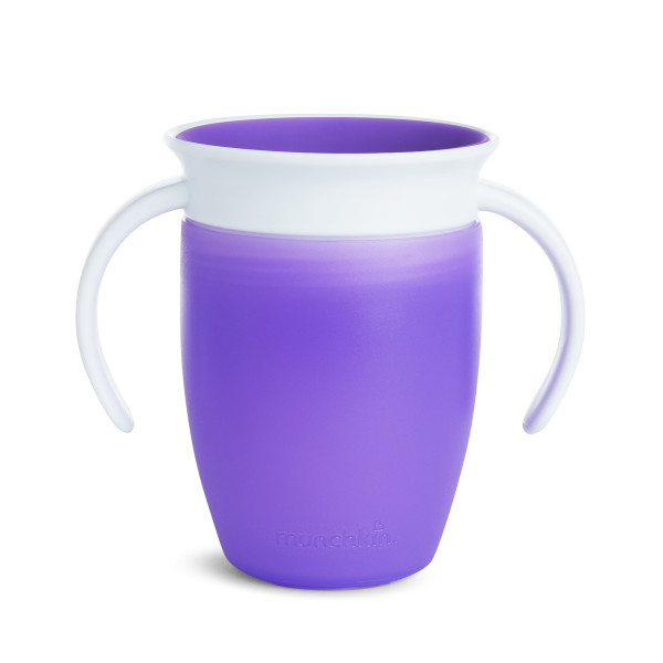 Чашка непроливна Miracle® 360°, 207 мл, фіолетова
