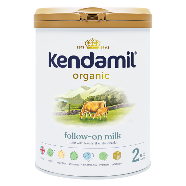 Органическая сухая молочная смесь Kendamil Organic 2, 6-12 мес., 800 г
