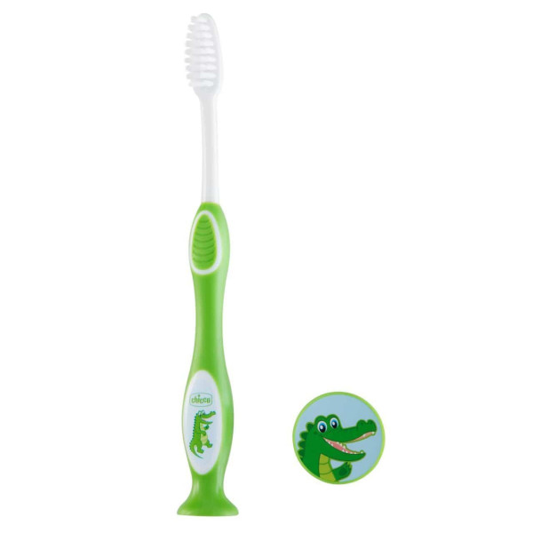 Зубна щітка (хлопчик) зелена