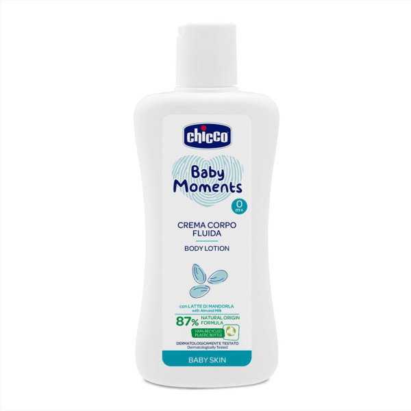 Лосьон для тела Chicco Baby Moments с миндальным молочком, 200 мл