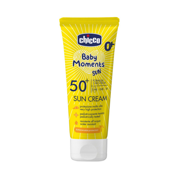 Крем солнцезащитный Chicco Baby Moments SUN, SPF 50+, 75 мл (11258.00)