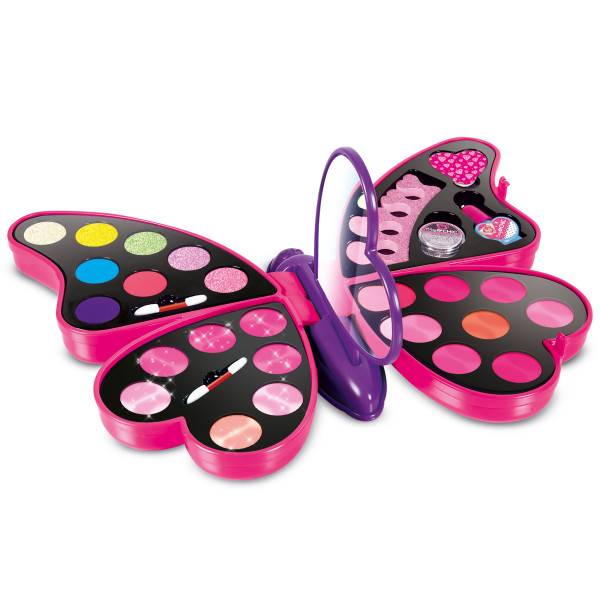 Детский набор косметики для макияжа Clementoni "Butterfly", серия "Crazy Chic"