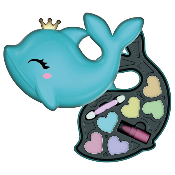 Дитячий набір косметики для макіяжу Clementoni "Lovely Make Up. Dolphin", серія "Crazy Chic"