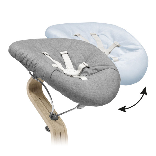 Шезлонг Stokke Nomi Newborn Grey для новонародженого