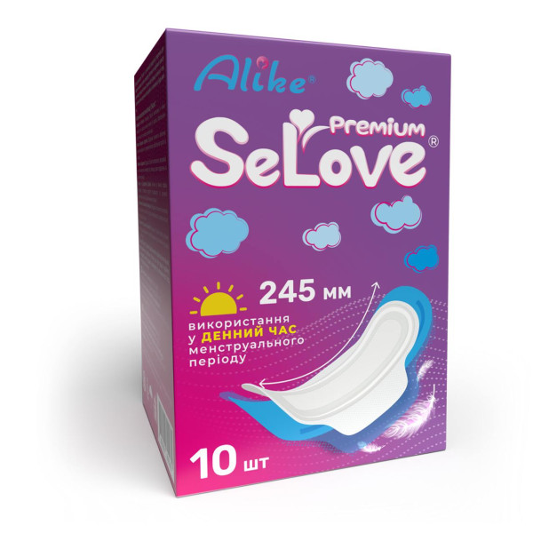 Прокладки гігієнічні  seLove денні 245 мм 10шт