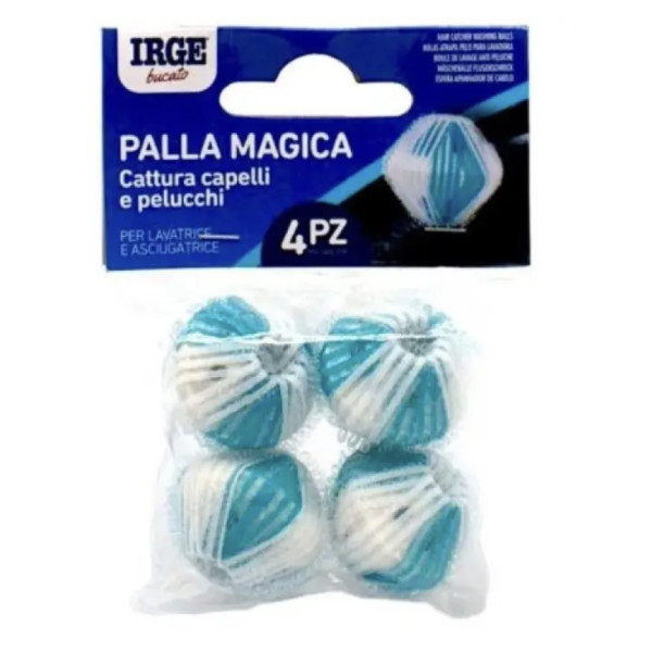 Кульки для прання Irge для збору ворсу та волосся, 4 шт (048249)