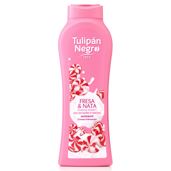 TULIPAN NEGRO Гель для душа TULIPAN NEGRO Клубничный крем, 650 мл