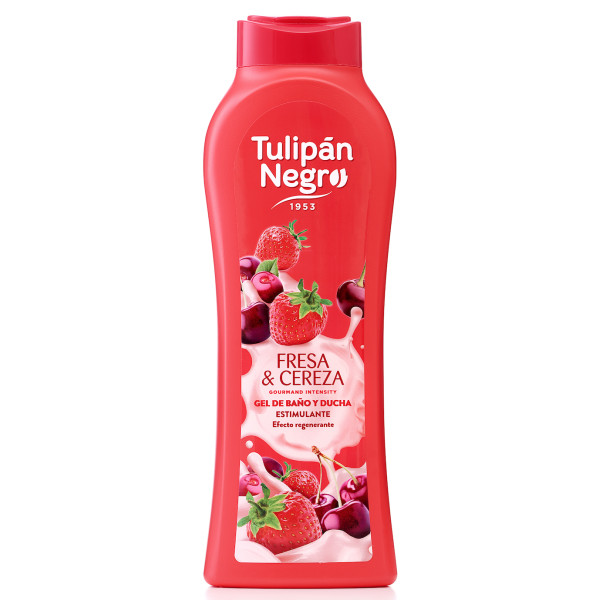 TULIPAN NEGRO Гель для душа TULIPAN NEGRO Клубника и вишня, 650 мл