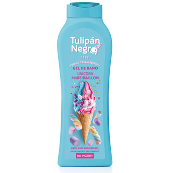 TULIPAN NEGRO Гель для душу TULIPAN NEGRO YUMMY CREAM Зефірний єдиноріг, 650 мл