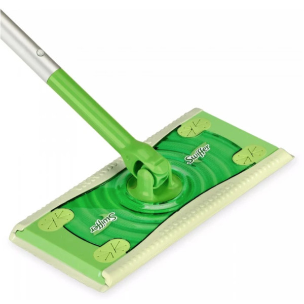 Набір для прибирання підлоги Swiffer (1 швабра, 6 сухих та 3 вологих змінних насадки для підлоги)