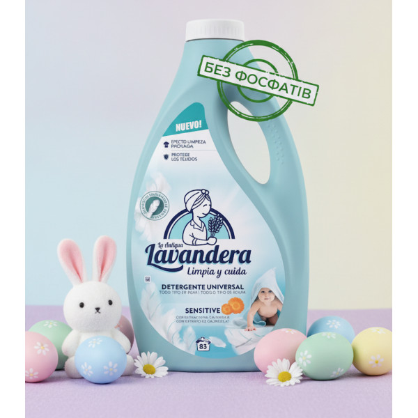 copy of Гель для прання Lavandera, 4,9 л (110 прань) (828310)